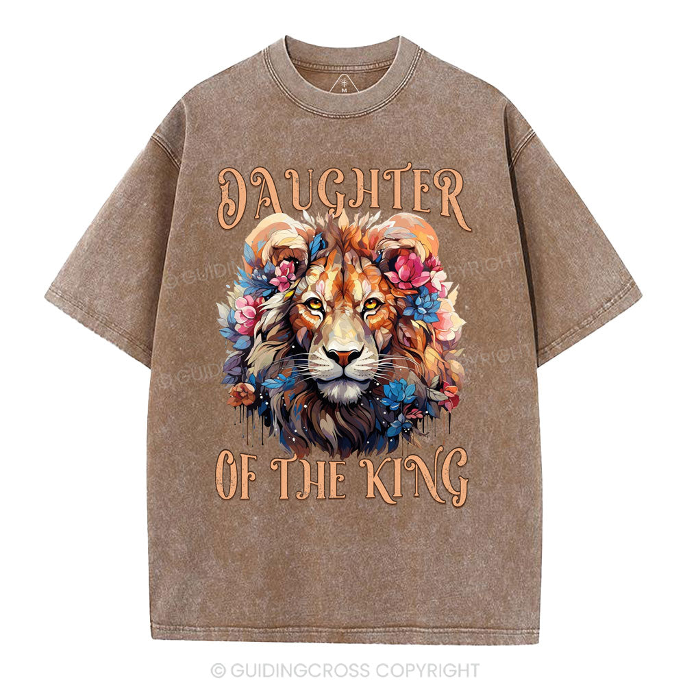 Daughter Of The King Christian Washed T-Shirt