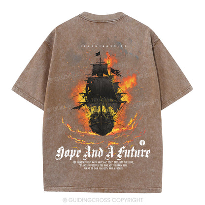 For I Know The Plans I Have For You Christian Washed T-Shirt