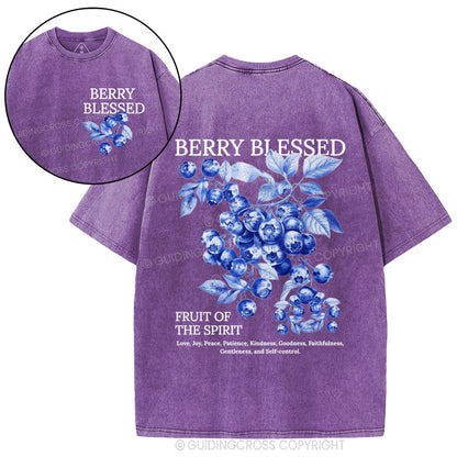 Fruit Of The Spirit Christian Washed T-Shirt