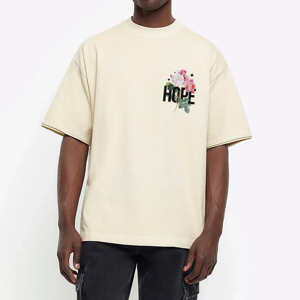 Hope Is Foundational To Faith Christian Washed T-Shirt