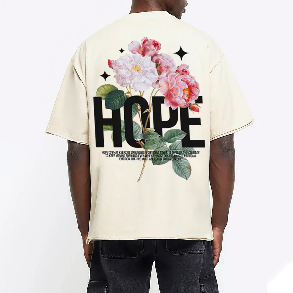 Hope Is Foundational To Faith Christian Washed T-Shirt