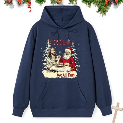 In Da Clerb We All Fam Classic Christian Hoodie