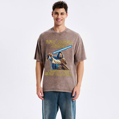 It's Over Satan Chrsitian Washed T-Shirt
