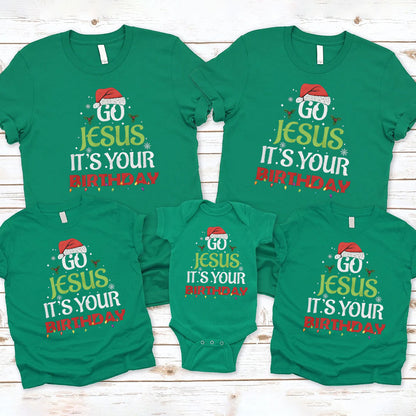 Jesus Christmas Family Matching Shirts