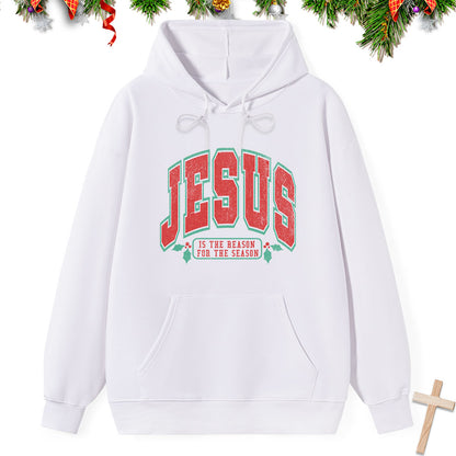 Jesus Is The Season For The Reason Classic Christian Christmas Hoodie