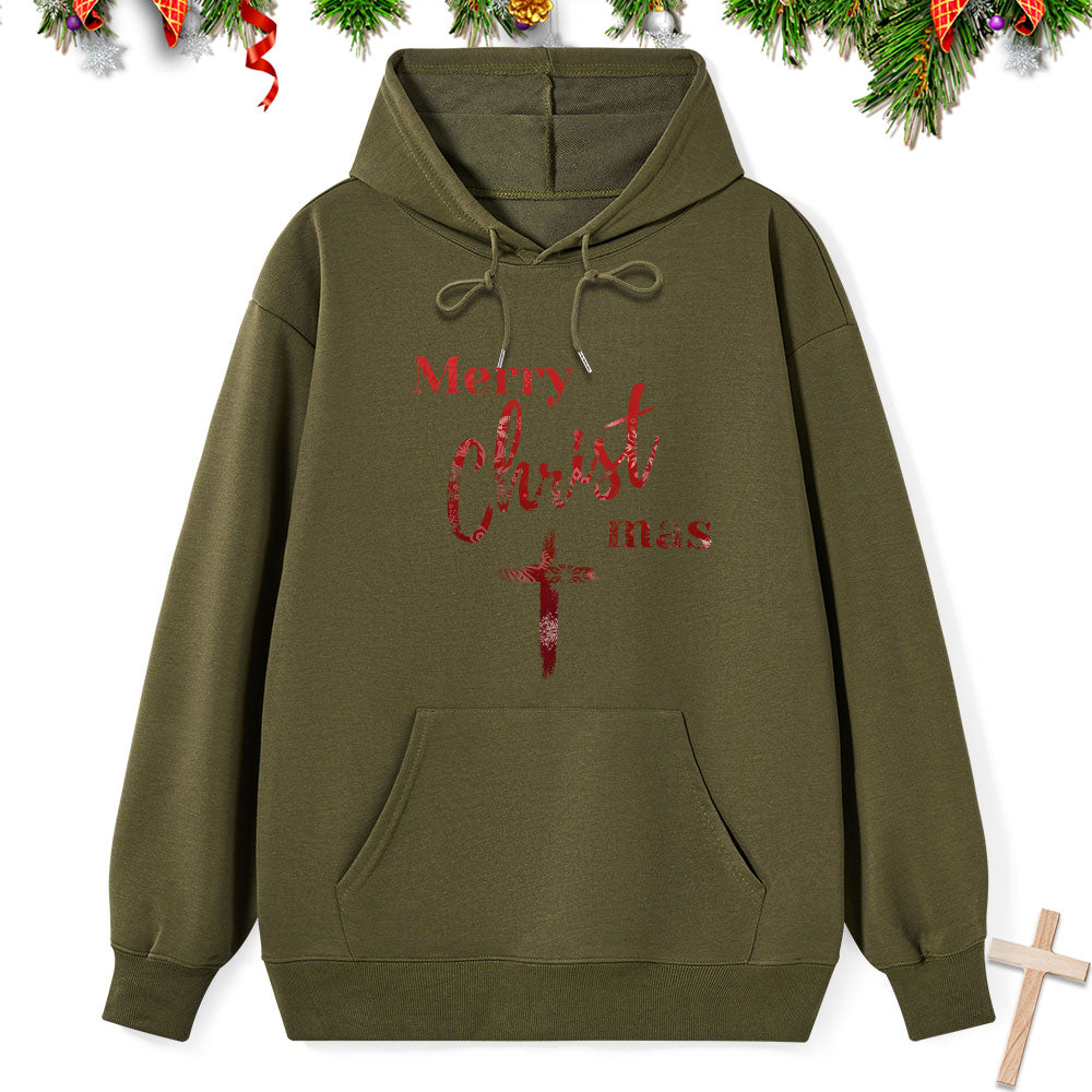 Merry Christmas Classic Christian Hoodie