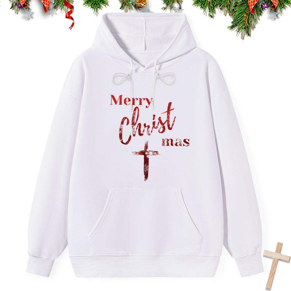 Merry Christmas Classic Christian Hoodie