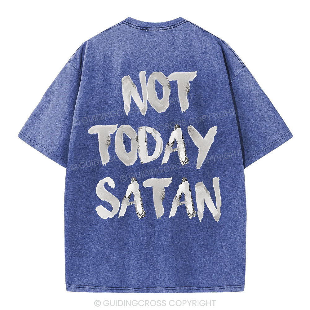 Not Today Christian Washed T-Shirt