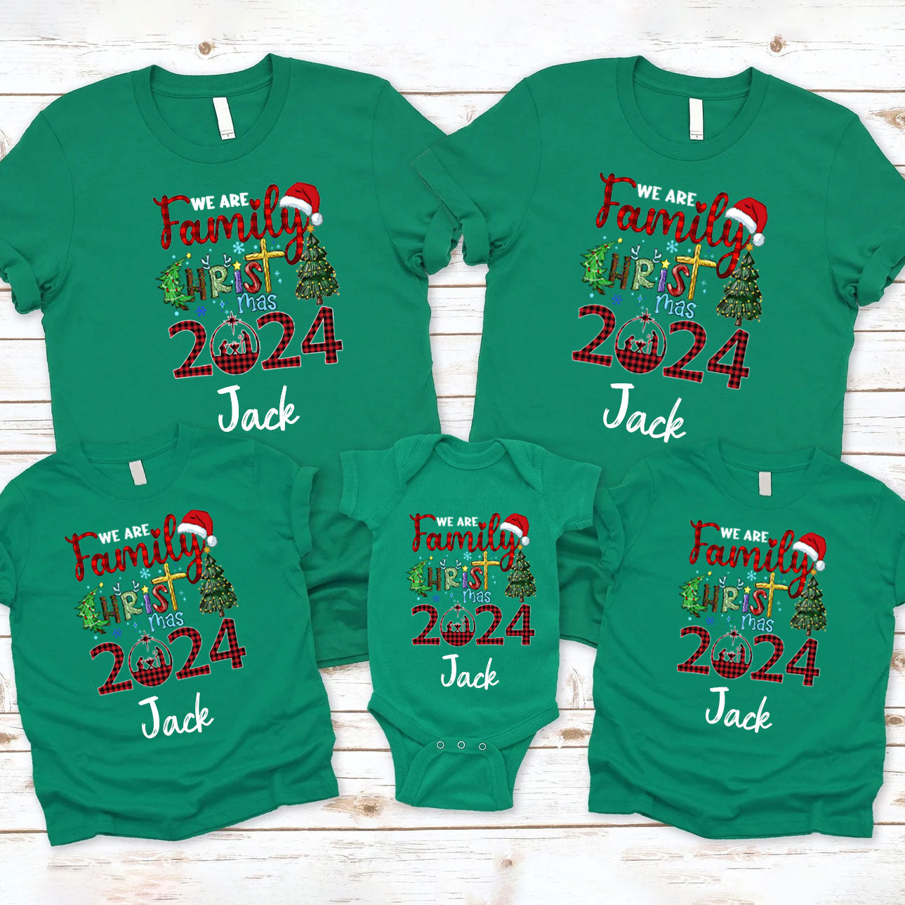 Personalized Christmas Family Matching Shirts