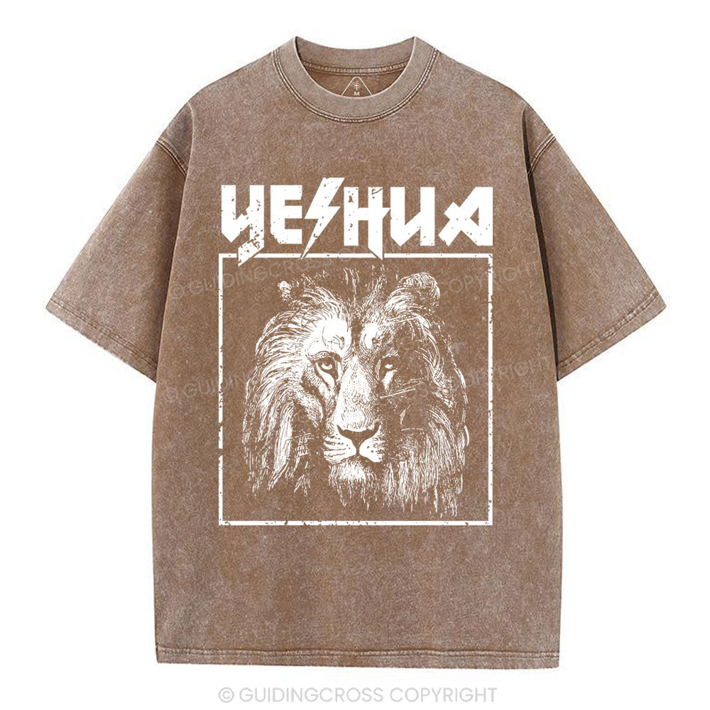 Retro Lion Yeshua Christian T-Shirt