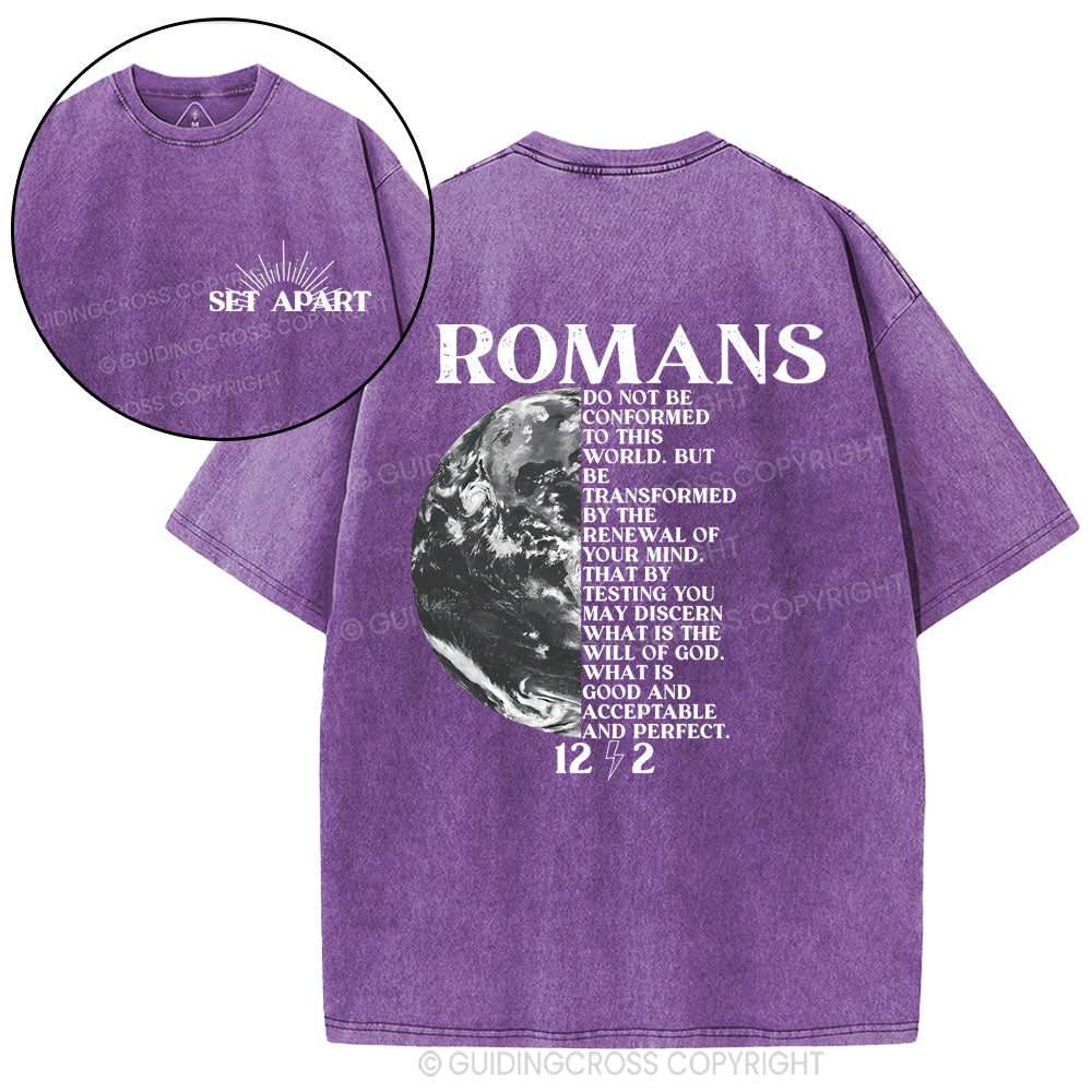Romans Christian Washed T-Shirt