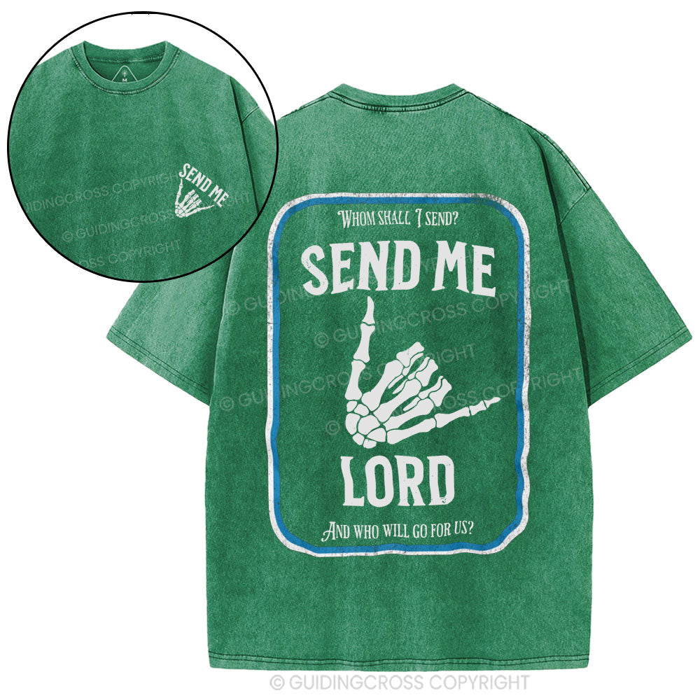Send Me Christian Washed T-Shirt