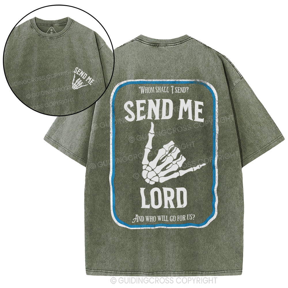 Send Me Christian Washed T-Shirt