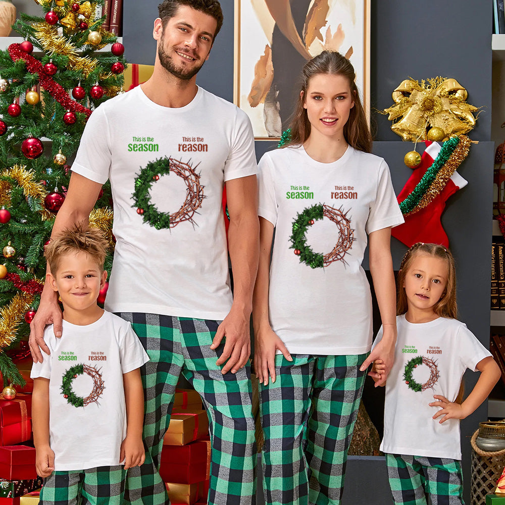 This Is The Season This Is The Reason Chirstian Christmas Family Matching Shirts
