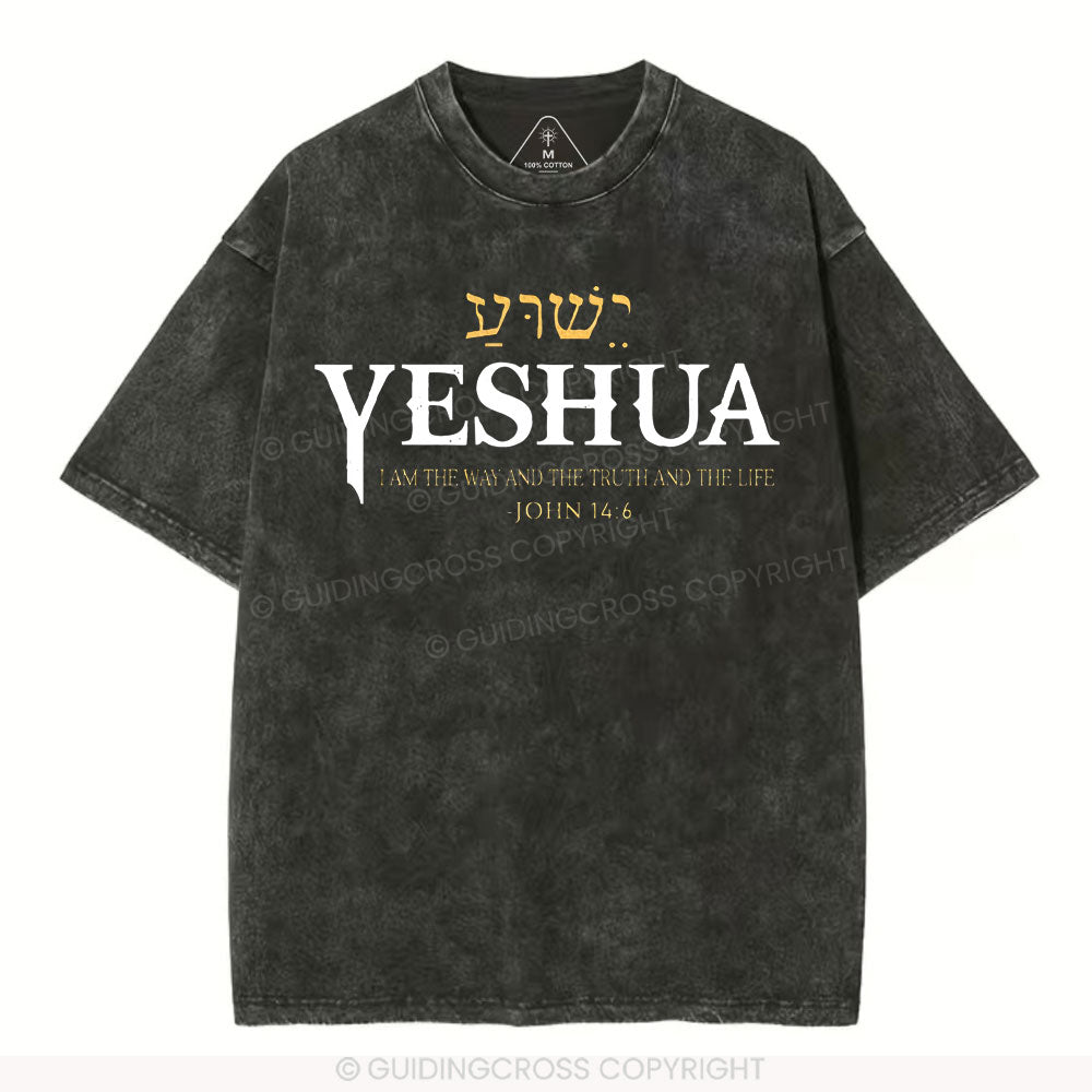 YESHUA Christian Washed T-Shirt