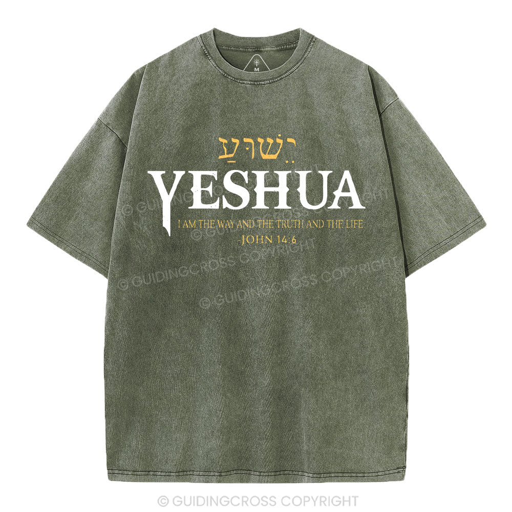 YESHUA Christian Washed T-Shirt