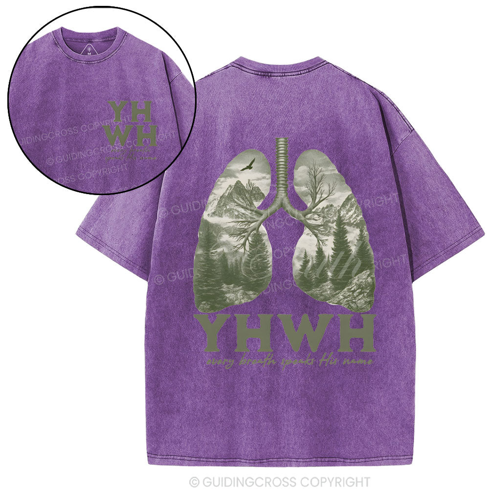 YHWH Christian Washed T-Shirt