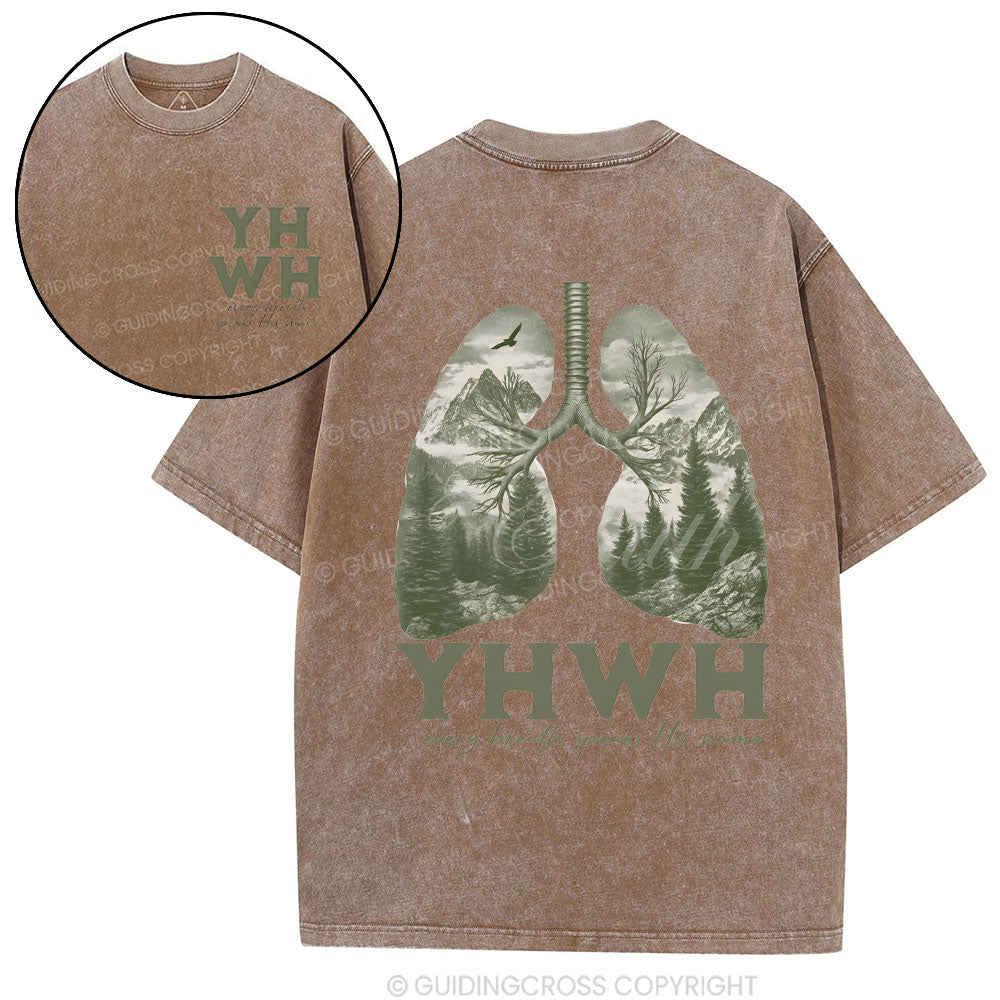 YHWH Christian Washed T-Shirt