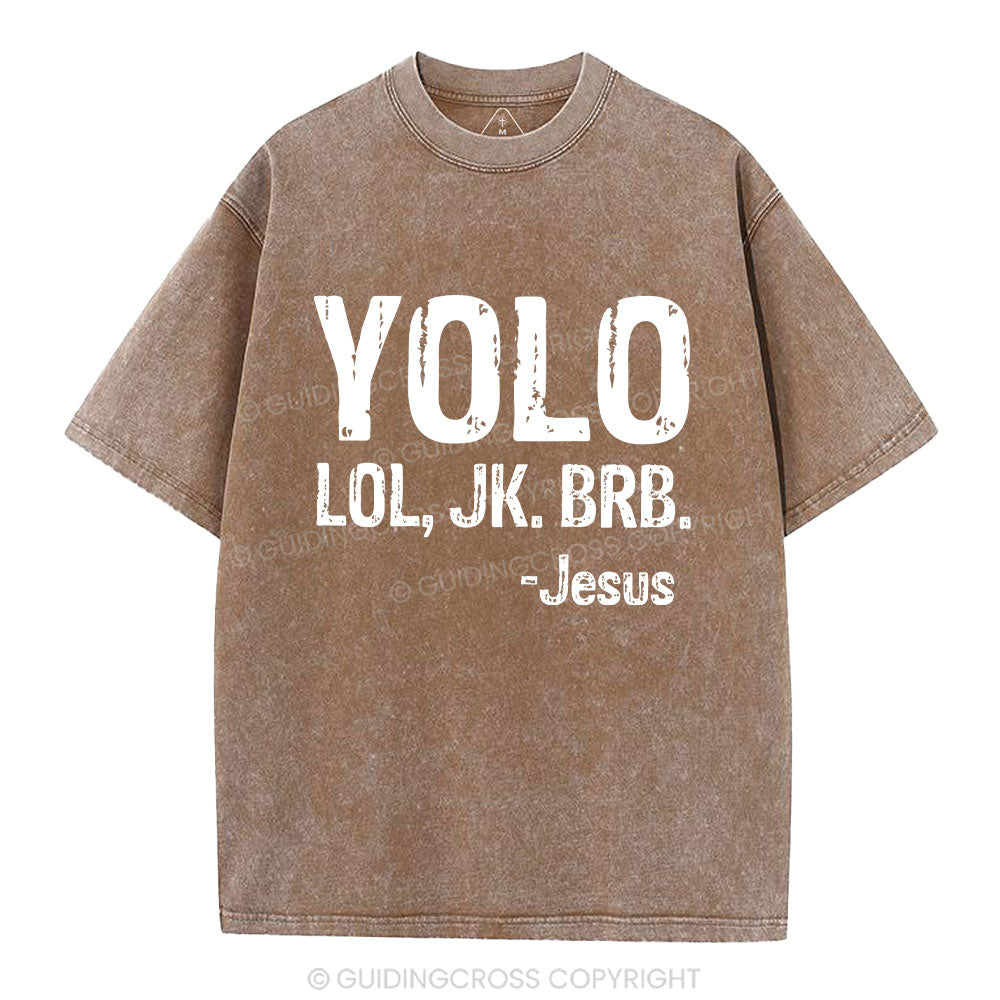 YOLO Christian Washed T-Shirt
