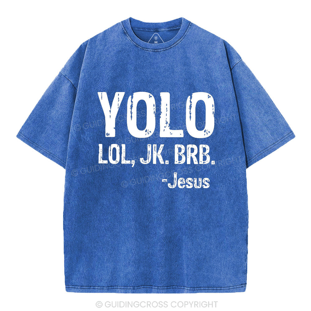 YOLO Christian Washed T-Shirt