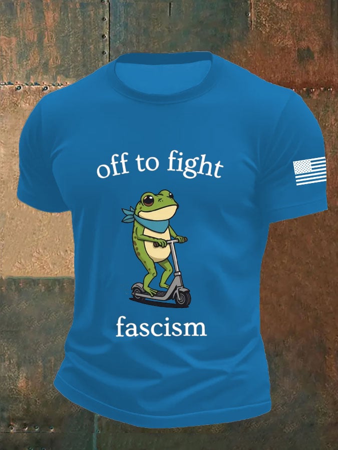 🔥Buy 3 Get 15% Off🔥Men's Frog Print Casual T-Shirt