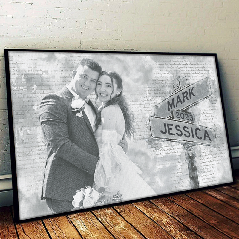 Custom Photo I Need You Because I Love You - Couple Personalized Custom Horizontal Poster