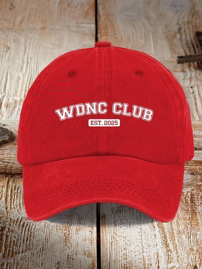 🔥Buy 3 Get 15% Off🔥Retro Funny WDNC Club Menopause Perimenopause Print Baseball Cap