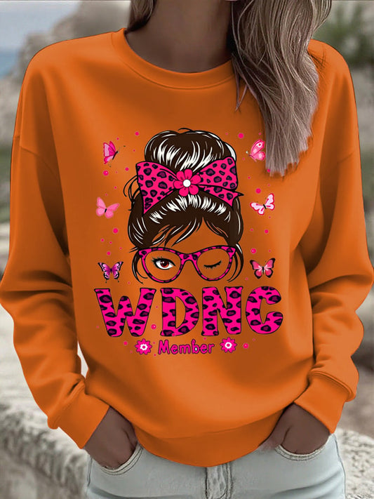 🔥Buy 3 Get 15% Off🔥Women's WDNC Menopause & Perimenopause Printed Sweatshirt