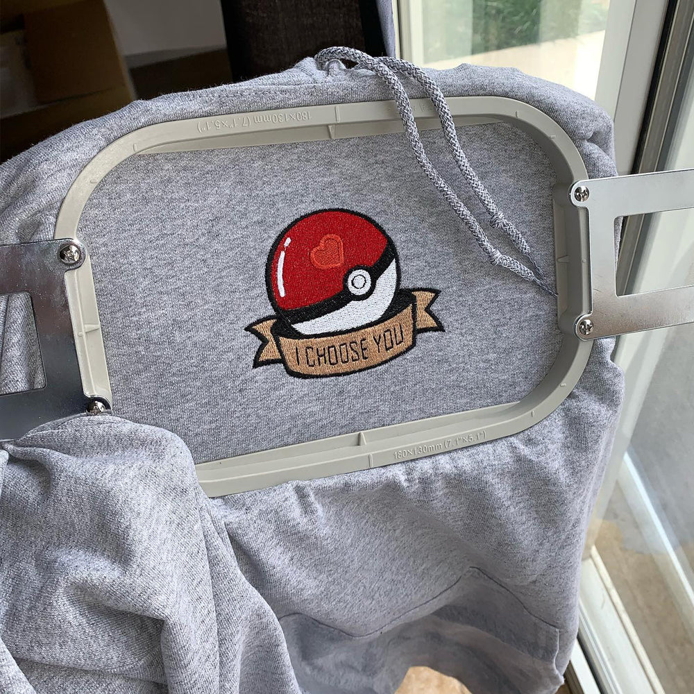 I Choose You Embroidered Sweatshirt