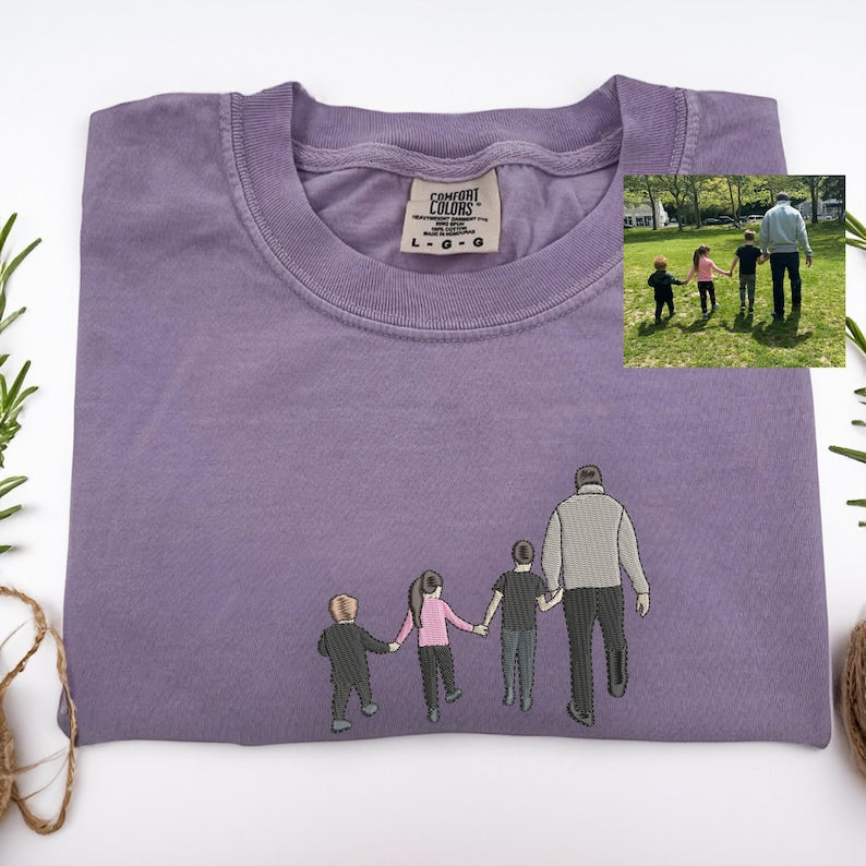Custom Embroidered Photo Shirt