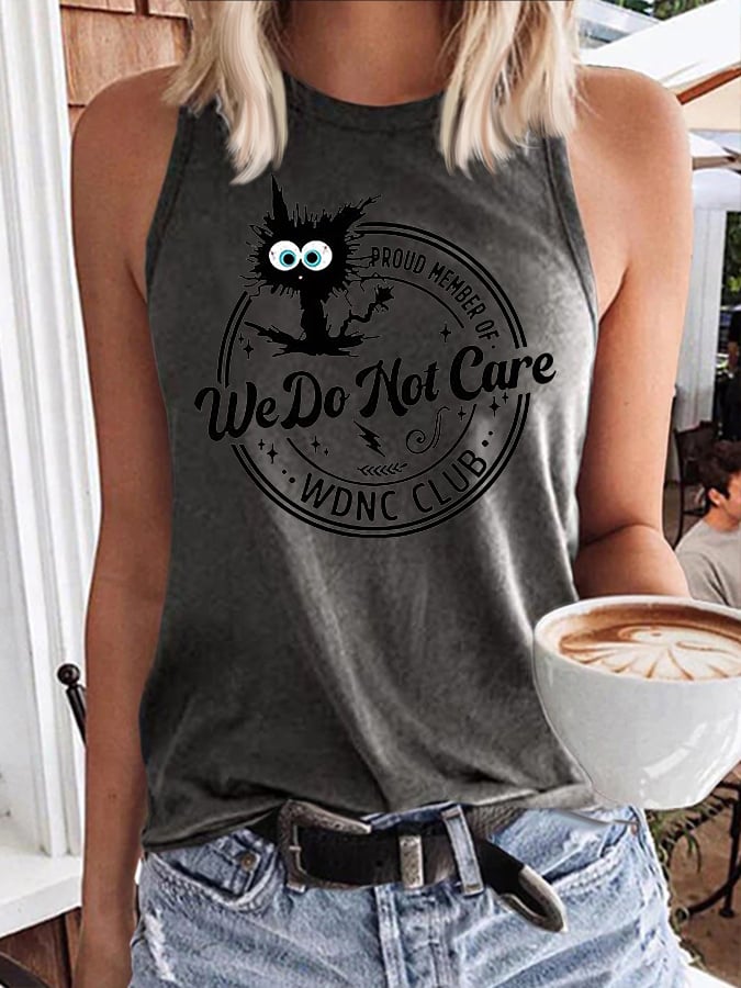 🔥Buy 3 Get 15% Off🔥Retro Proud Member Of WDNC Club Menopause Perimenopause Print Tops Tank