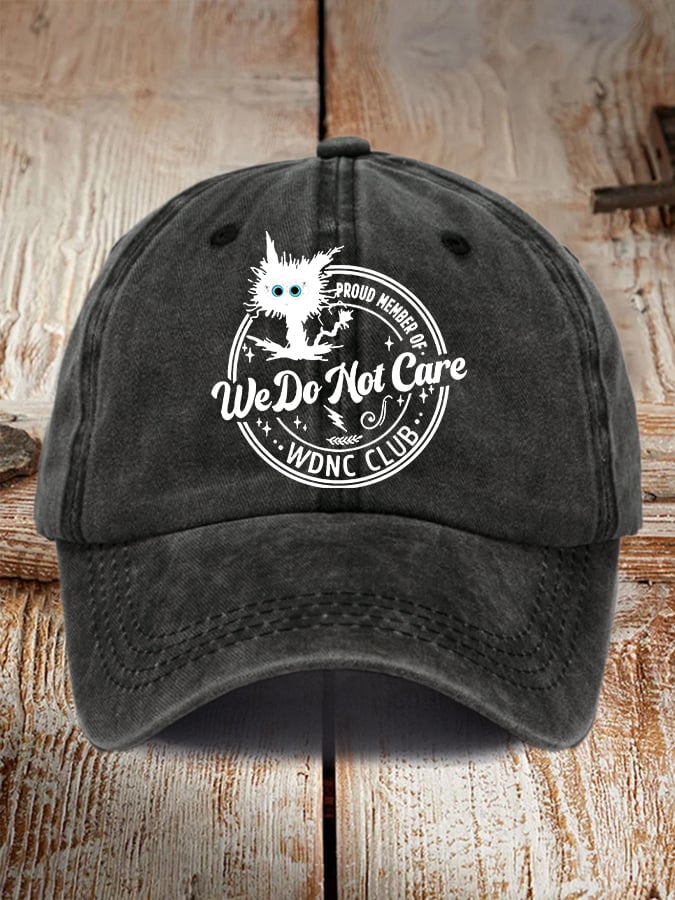 🔥Buy 3 Get 15% Off🔥Retro Proud Member Of WDNC Club Menopause Perimenopause Print Baseball Cap