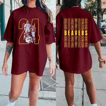 Custom Game Day Tee with Multi-Person Photo – Perfect for Football Fans