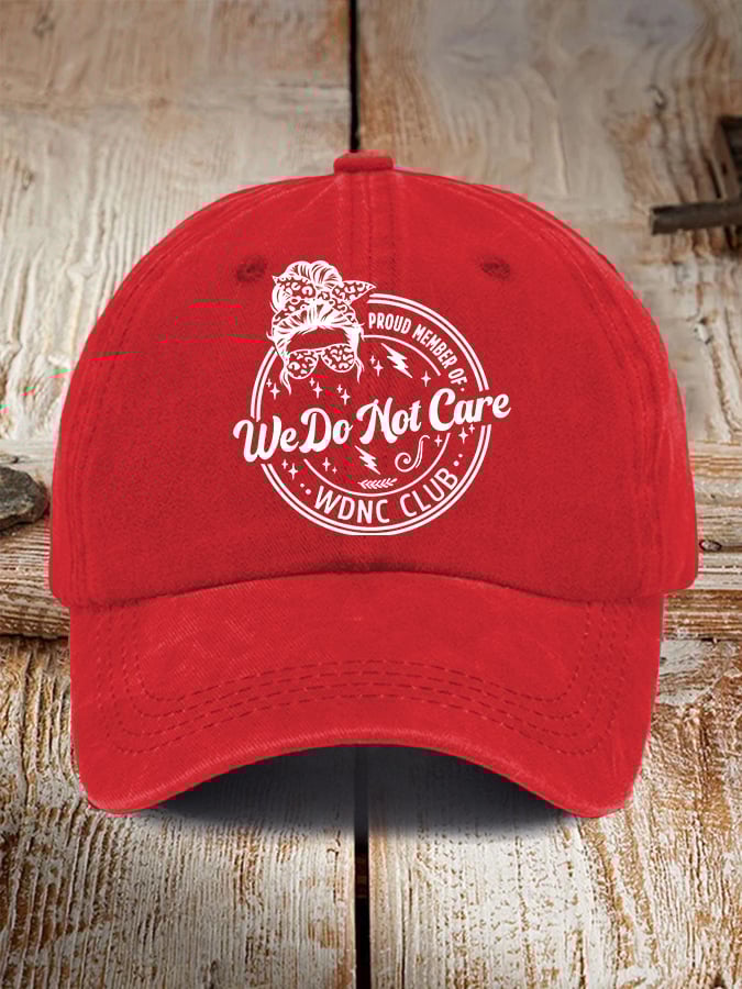 🔥Buy 3 Get 15% Off🔥Retro Proud Member Of WDNC Club Menopause Perimenopause Print Baseball Cap
