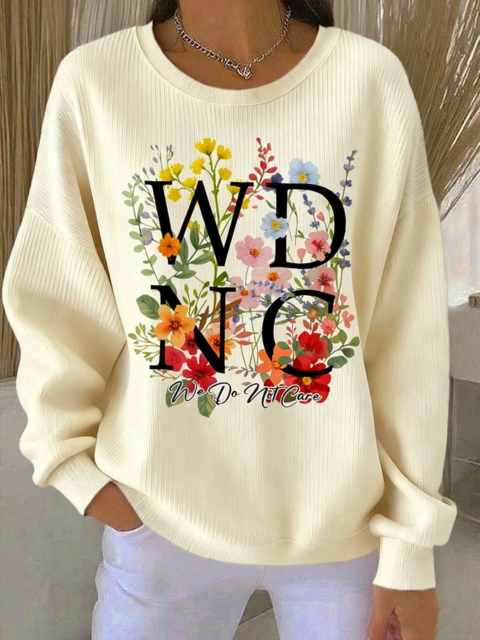 🔥Buy 3 Get 15% Off🔥Retro Funny Proud Member Of WDNC Club Menopause Perimenopause Print Casual Sweatshirt