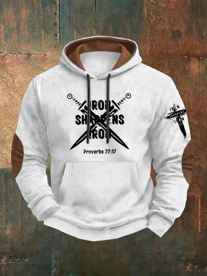 Men's Iron Sharpens Iron Faith  Sweatshirts