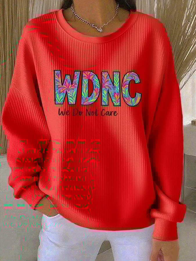 🔥Buy 3 Get 15% Off🔥Retro Funny Proud Member Of WDNC Club Menopause Perimenopause Print Casual Sweatshirt