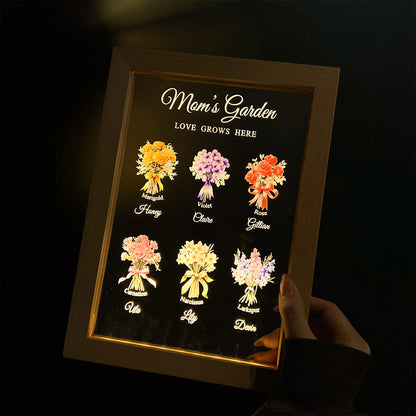 ⭐️Birth Month Flower Bouquet Customized LED Light