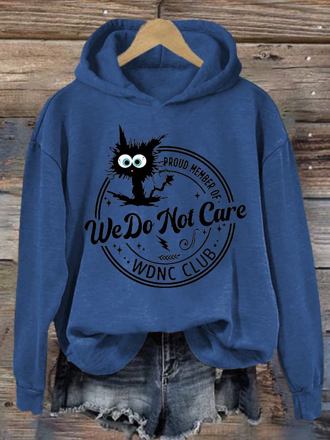 🔥Buy 3 Get 15% Off🔥Retro Funny Proud Member Of WDNC Club Menopause Perimenopause Print Hoodie