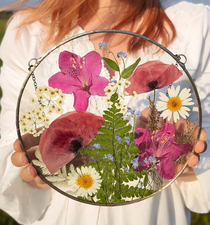 Personalized Birth Flower Family Bouquet Pendant, Mother's Day Gift