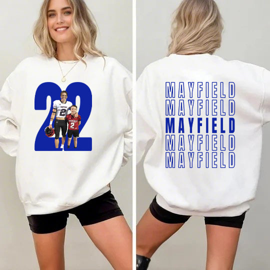 Custom Game Day Tee with Multi-Person Photo – Perfect for Football Fans