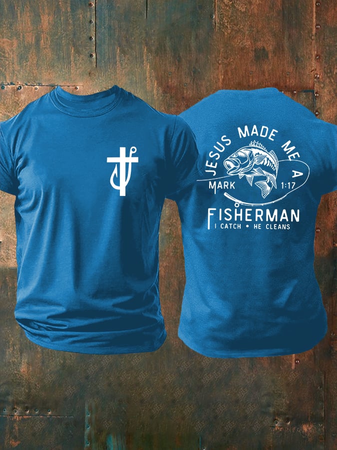 Men'S Casual Faith Short-Sleeved T-Shirt