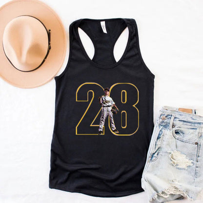 Custom Family Photo Sport Tank Top /Personalize Cheer Tank Top