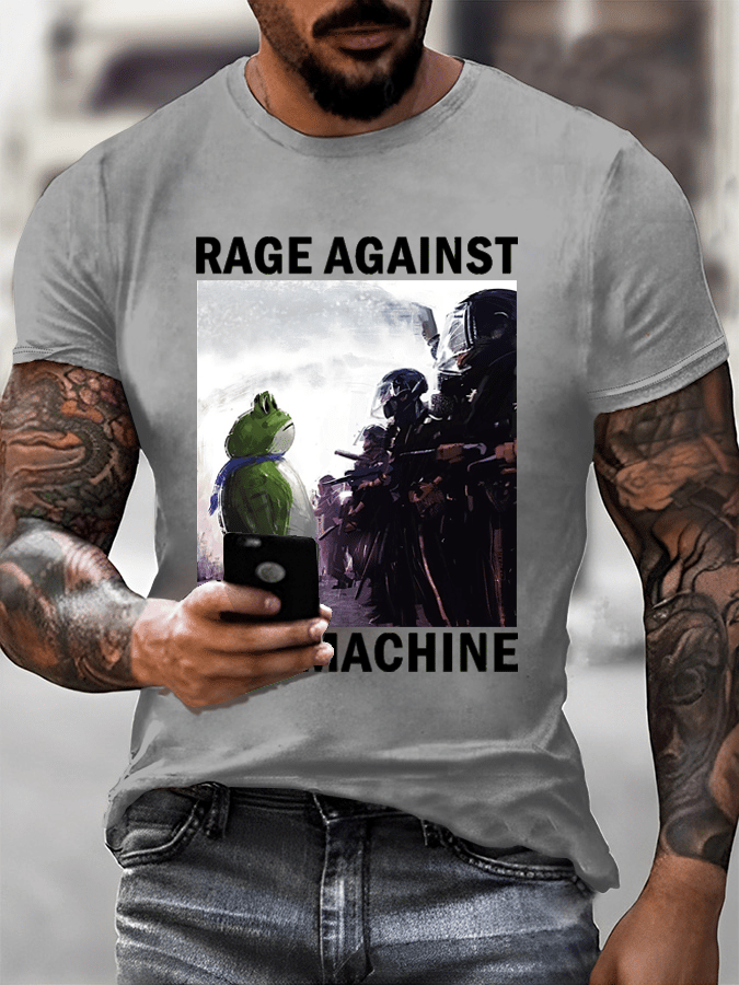 Men's FDT Printed Casual T-Shirt