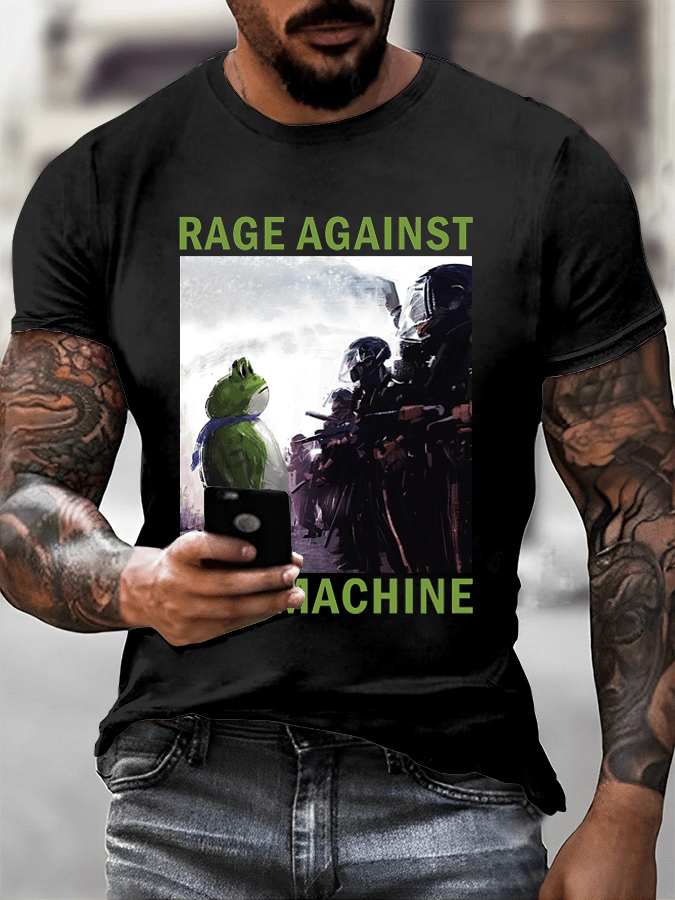 Men's FDT Printed Casual T-Shirt