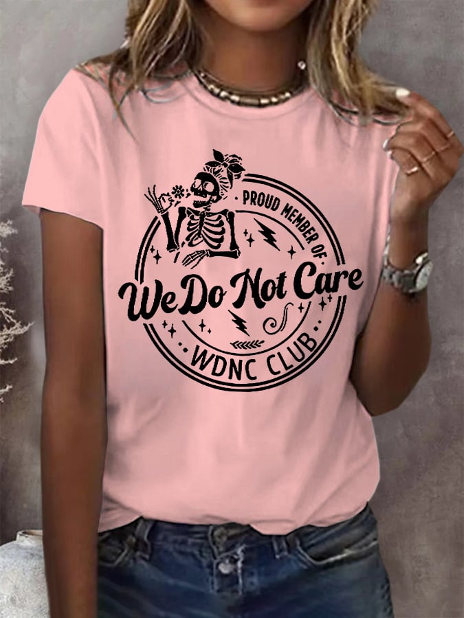 🔥Buy 3 Get 15% Off🔥Retro Funny Proud Member Of WDNC Club Menopause Perimenopause Print T-Shirt