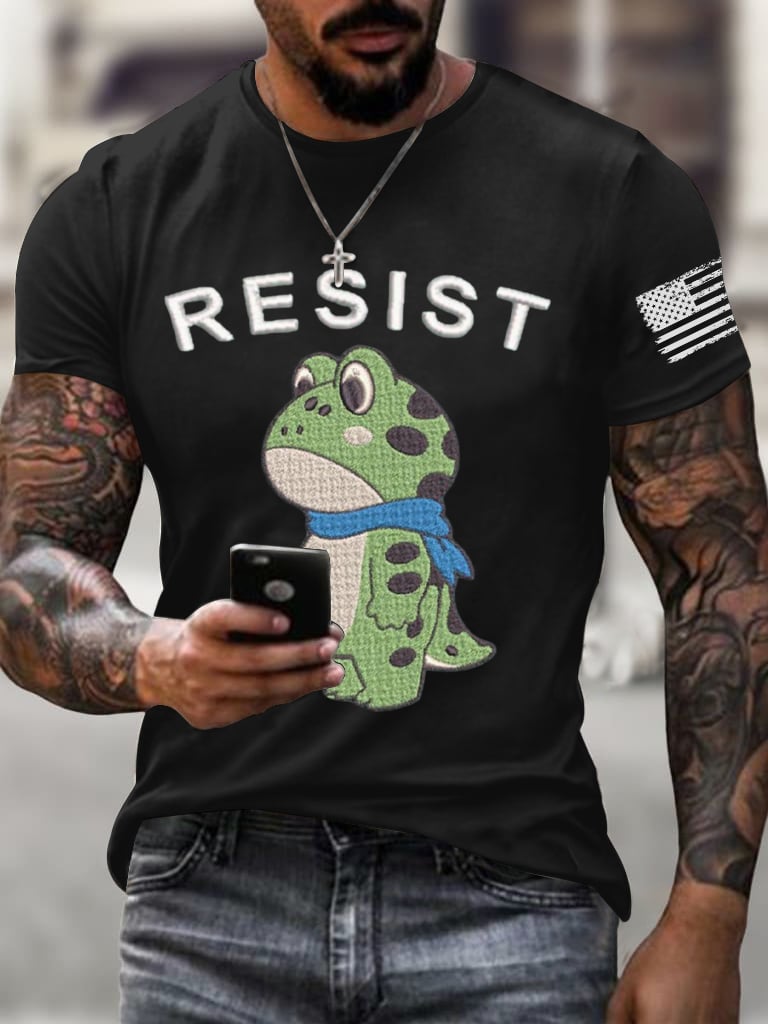 🔥Buy 3 Get 15% Off🔥Men's Frog Resist Print T-shirt