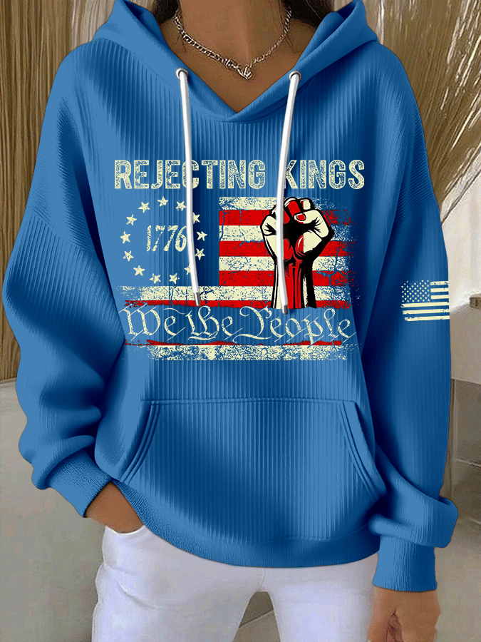 🔥Buy 3 Get 15% Off🔥Women's FDT Print Casual Hoodie