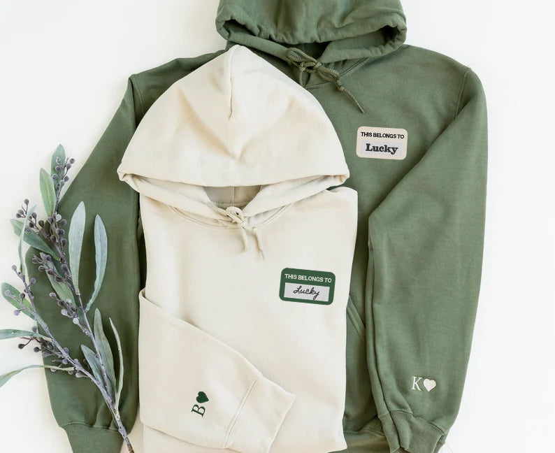 💖This belongs to template -Custom Couple's Sweatshirt