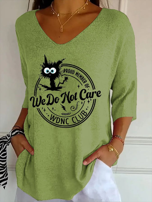 🔥Buy 3 Get 15% Off🔥Retro Funny Proud Member Of WDNC Club Menopause Perimenopause Printed T-Shirt